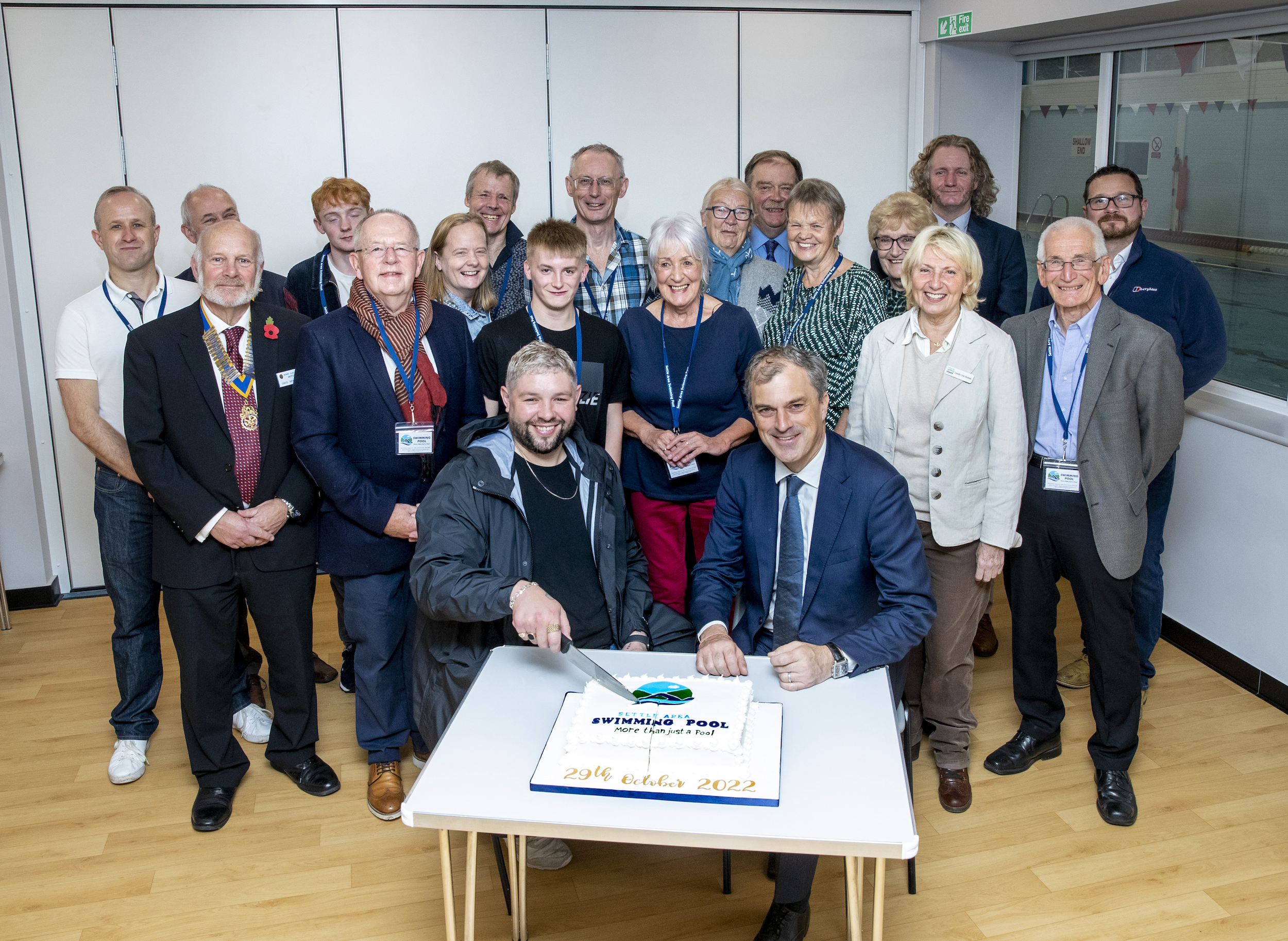 Group With Cake 2